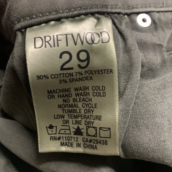 Driftwood Embroidered Jeans Size 29 - Picture 8 of 8